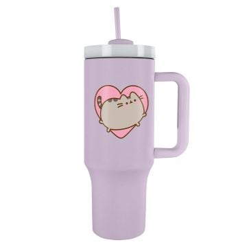 Pusheen Heart Tumbler