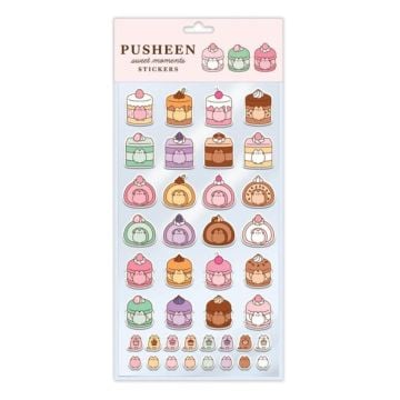 Pusheen Sweets Sticker Sheet (40 Stickers)