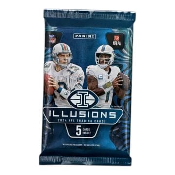 Panini 2024 Illusions Football Hobby Box Booster Pack