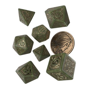 Q Workshop The Witcher Triss The Fourteenth of the Hill Dice Set