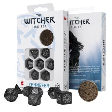 Q Workshop The Witcher Yennefer The Obsidian Star Dice Set