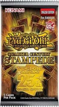 Yu-Gi-Oh! TCG: Quarter Century Stampede Collection Booster Pack (Image 1)