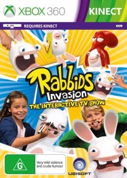 Rabbids Invasion: The Interactive TV Show (Xbox 360) [Pre-Owned]