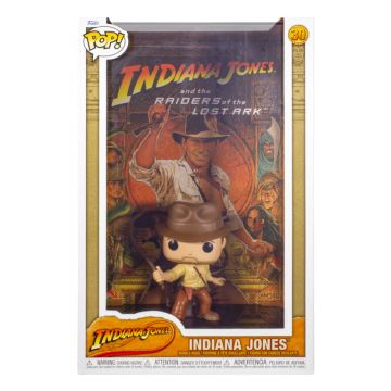 Indiana Jones Raiders of the Lost Ark Movie Poster Funko POP! Vinyl