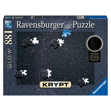 Ravensburger Krypt Unverse Glow Spiral 881 Piece Puzzle