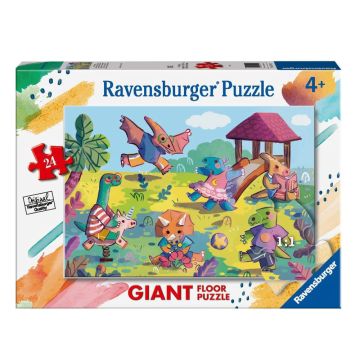 Ravensburger Dinosaurs At Playground Giant 24 Piece Floor Puzzle