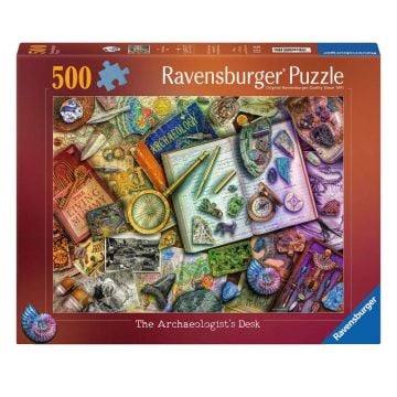 Ravensburger Aimee Stewart The Archaeologist's Desk 500 Piece Jigsaw Puzzle