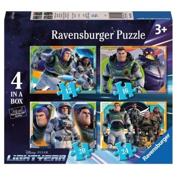 Ravensburger Buzz Lightyear 4 In A Box Jigsaw Puzzle