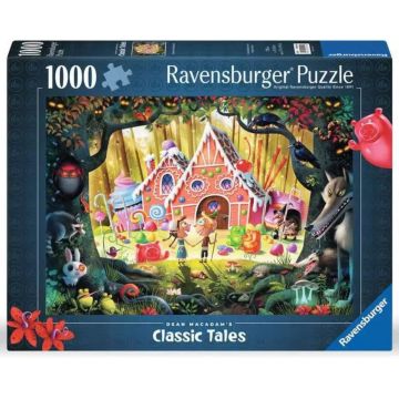 Ravensburger Dean MacAdam: Hansel and Gretel Beware! 1000 Piece Jigsaw Puzzle
