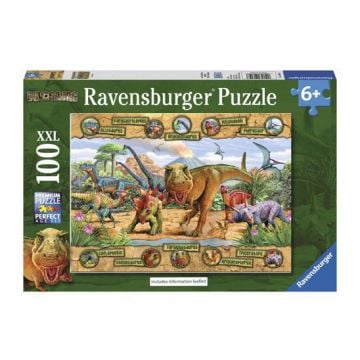 Ravensburger Dinosaurs 100 Piece XXL Jigsaw Puzzle
