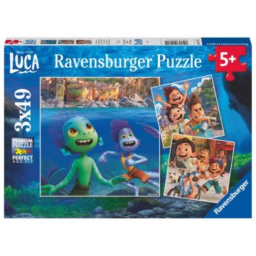 Ravensburger Disney Pixar Luca 3 x 49 Piece Jigsaw Puzzle