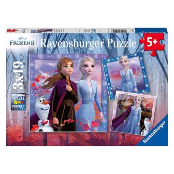 Ravensburger Disney's Frozen 2 The Journey Starts 3 x 49 Piece Jigsaw Puzzle