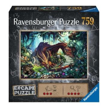Ravensburger Escape The Dragon Cave 759 Piece Jigsaw Puzzle