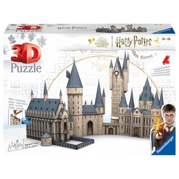 Ravensburger Harry Potter Hogwarts Castle Great Hall Astronomy Tower 1080 Piece 3D Jigsaw Puzzle