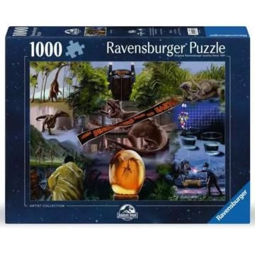 Ravensburger Jurassic Park Movie Poster 1000 Piece Jigsaw Puzzle
