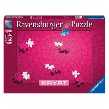 Ravensburger Krypt Pink Spiral 654 Piece Jigsaw Puzzle