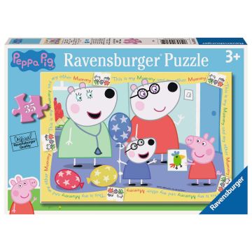 Ravensburger Peppa Pig Peppa Meets Pennys Parents 35 Piece Jigsaw Puzzle