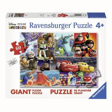 Ravensburger Disney Pixar Friends Giant Floor 60 Piece Jigsaw Puzzle
