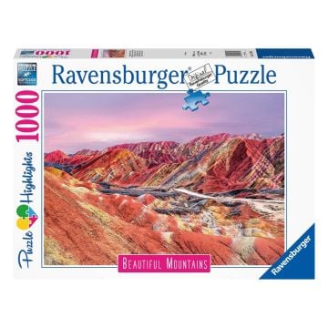 Ravensburger Rainbow Mountains China 1000 Piece Jigsaw Puzzle
