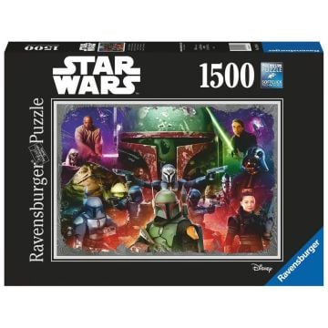 Ravensburger Star Wars Boba Fett Bounty Hunter 1500 Piece Jigsaw Puzzle