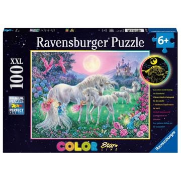 Ravensburger Unicorns In The Moonlight 100 Piece Jigsaw Puzzles
