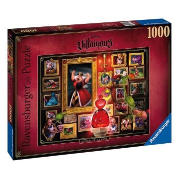 Ravnesburger Disney Villainous Queen of Hearts 1000 Piece Jigsaw Puzzle