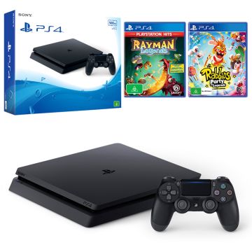 PlayStation 4 Slim Black 500GB with Madden 23! - video gaming - by