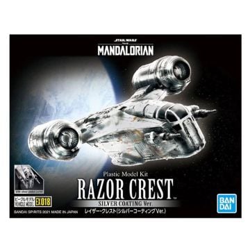 Bandai Star Wars The Mandalorian Razor Crest Silver Coating Version EX018 Model Kit