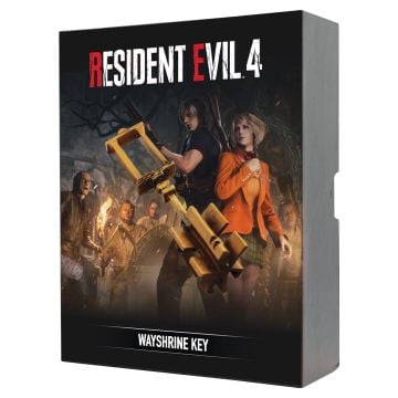 Resident Evil 4 Wayshrine Key Metal Replica