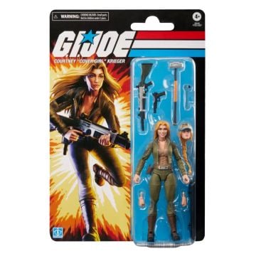 G.I. Joe Classified Series: Retro Cardback Courtney “Cover Girl” Krieger Action Figure