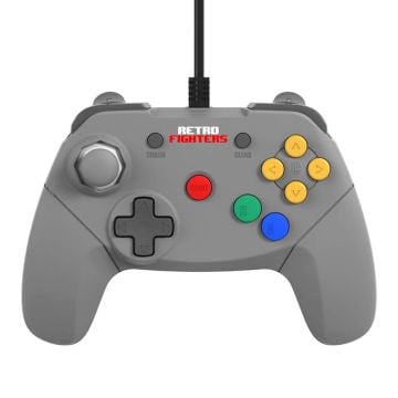 Retro Fighters Brawler64 Gamepad for Nintendo 64 (Original Grey)