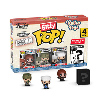 Retro Toys G.I Joe Bitty 4 Pack Funko POP! Vinyl (Image 2)
