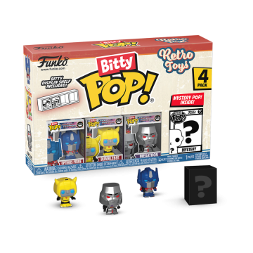 Retro Toys Transformers Bitty 4 Pack Funko POP! Vinyl