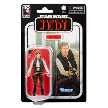 Star Wars Episode VI: Return of the Jedi Han Solo 40th Anniversary Vintage Collection Action Figure