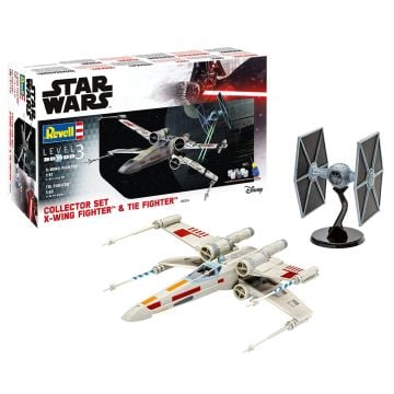 Revell Star Wars X-Wing Fighter & TIE Fighter Collector Set Model Kit
