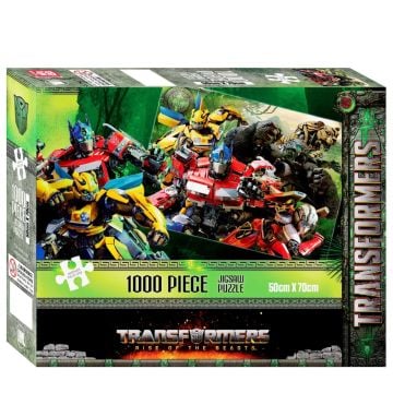 Transformers Rise Of The Beasts 1000 Piece Jigsaw Puzzles
