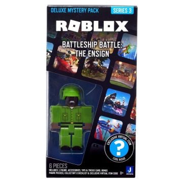 Roblox Deluxe Mystery Figure Series 3 Battleship Battle: The Ensign
