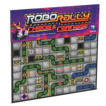 Robo Rally Chaos and Carnage Expansion Board Game