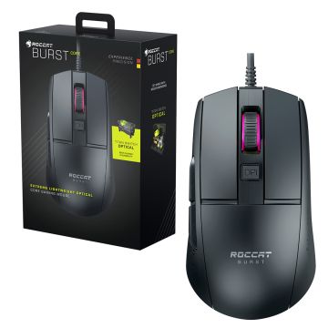 Roccat Burst Core Extreme Lightweight Optical Core Gaming Mouse (Black)