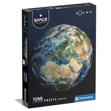 Clementoni Round Space Collection 500 Piece Jigsaw Puzzle