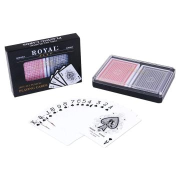 Royal Plastic Playing Cards Double Pack