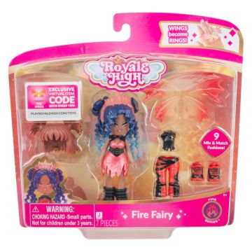 Royale High Fire Fairy S1 Deluxe Core Figure