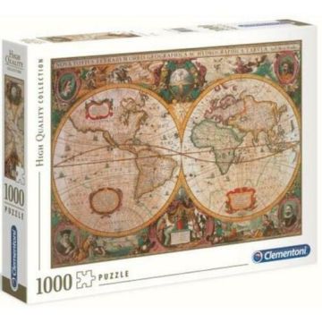 Clementoni Mappa Antica 1000 Piece Jigsaw Puzzle (Image 1)