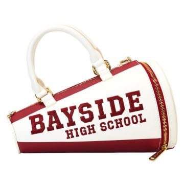 Loungefly Saved By The Bell Bayside High Megaphone Figural 10" Faux Leather Crossbody Bag