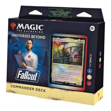 Magic The Gathering: Universes Beyond Fallout Commander Deck (Science)
