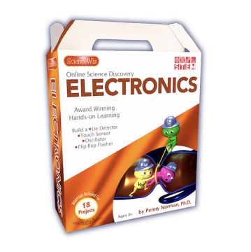 ScienceWiz Online Science Discovery Electronics Activity Kit