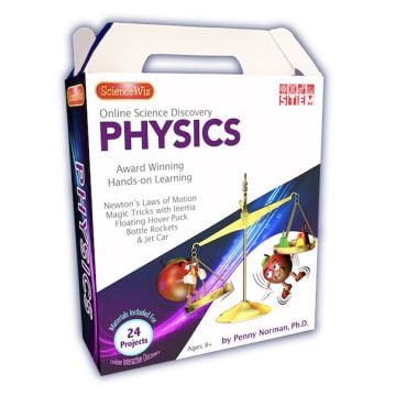 ScienceWiz Online Science Discovery Physics Activity Kit
