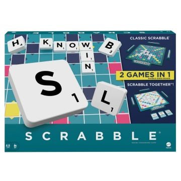 Scrabble 2 Games in 1 Board Game