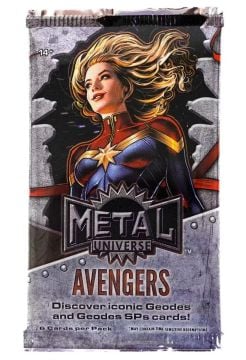 Upper Deck 2024 Marvel Avengers Metal Universe Trading Cards Hobby Pack0