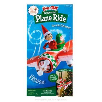 Elf On The Shelf Elves at Play Peppermint Plane Ride Toy